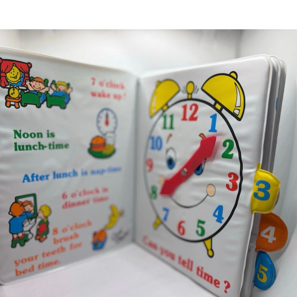 Muffy’s & Billy’s Read N Play Activity Book, Vintage, Baby Soft Book, Learning - Picture 6 of 11